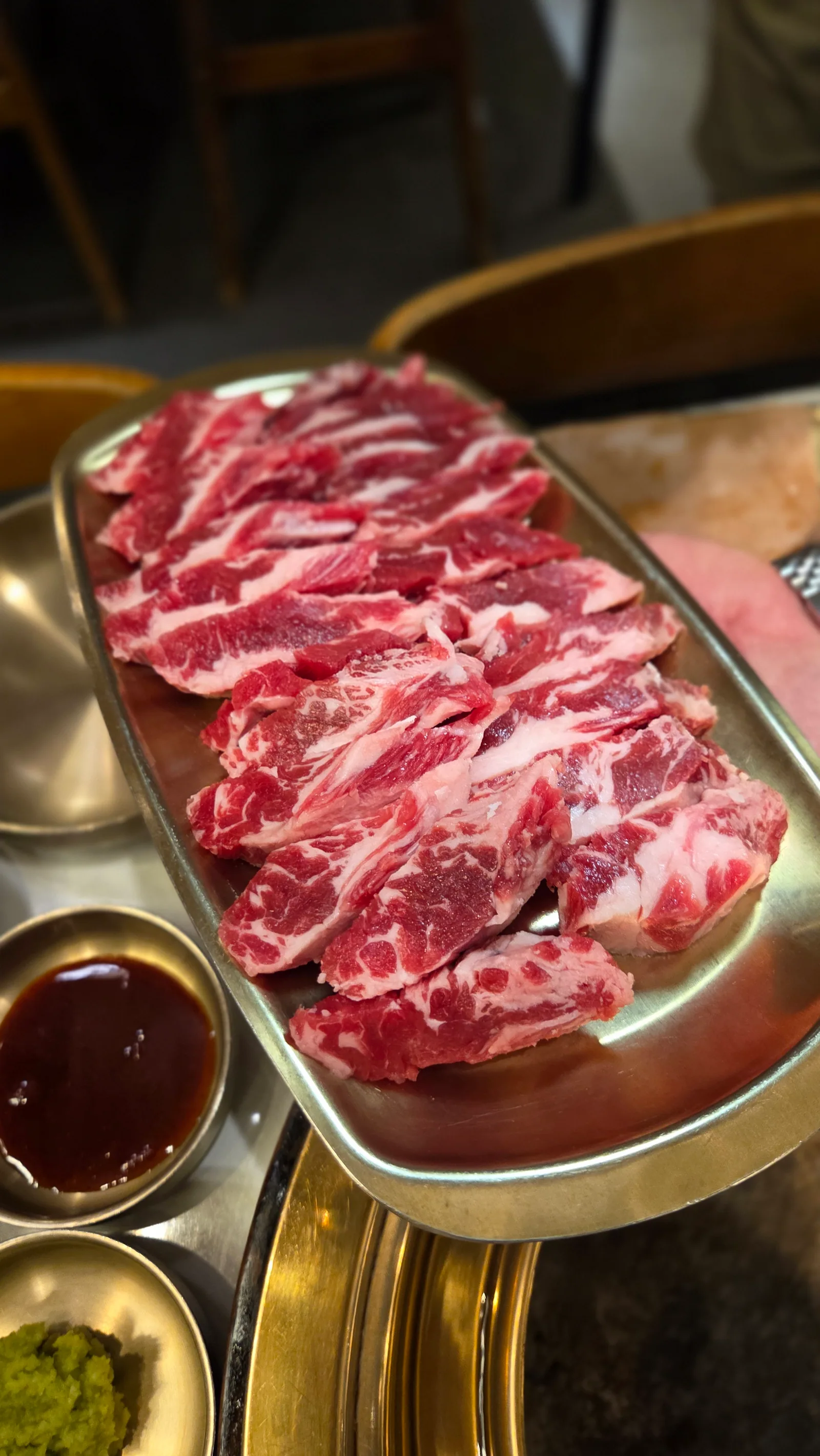 황제갈비 120g — 숯불구이