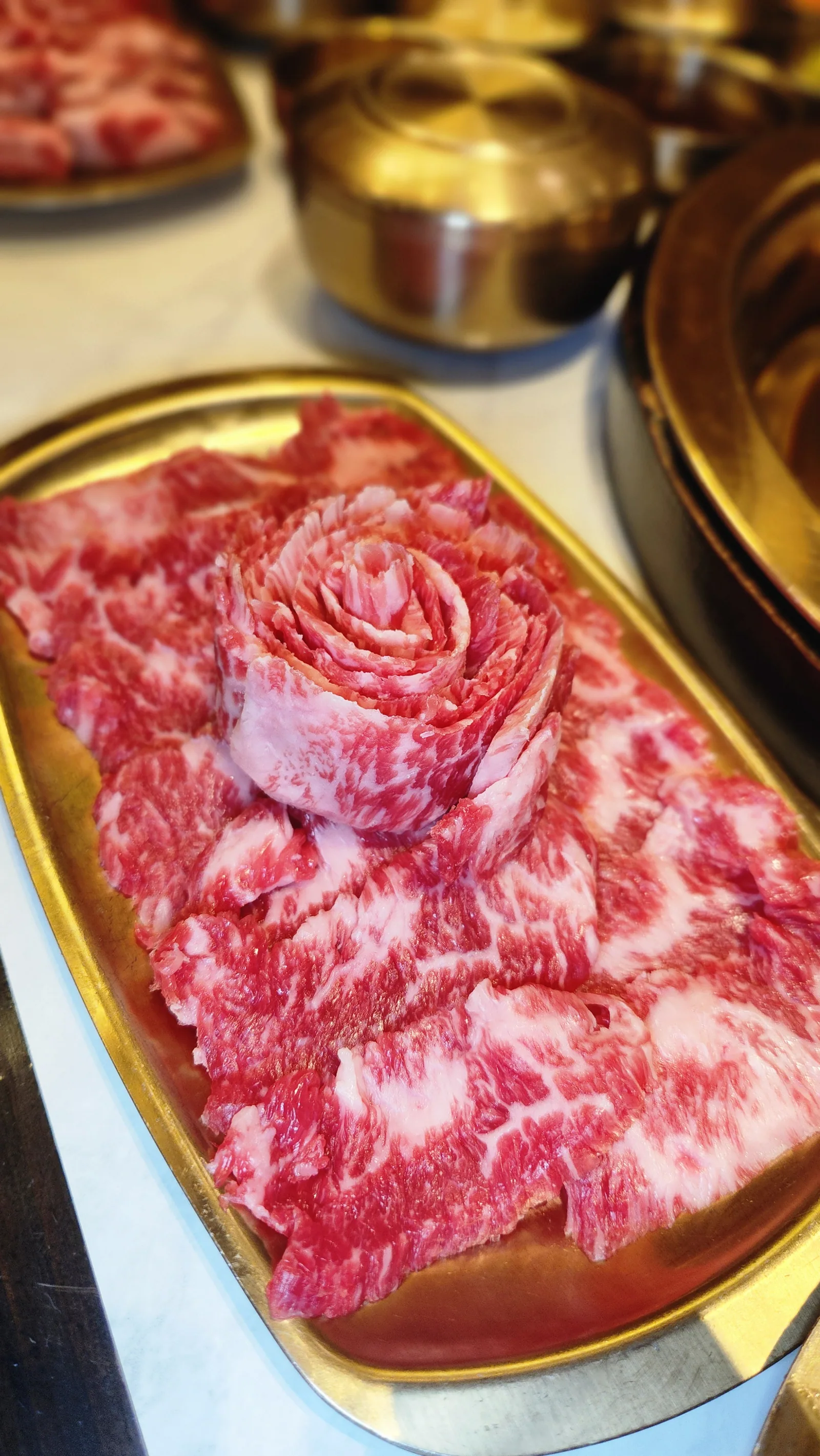 한우 눈꽃살 100g